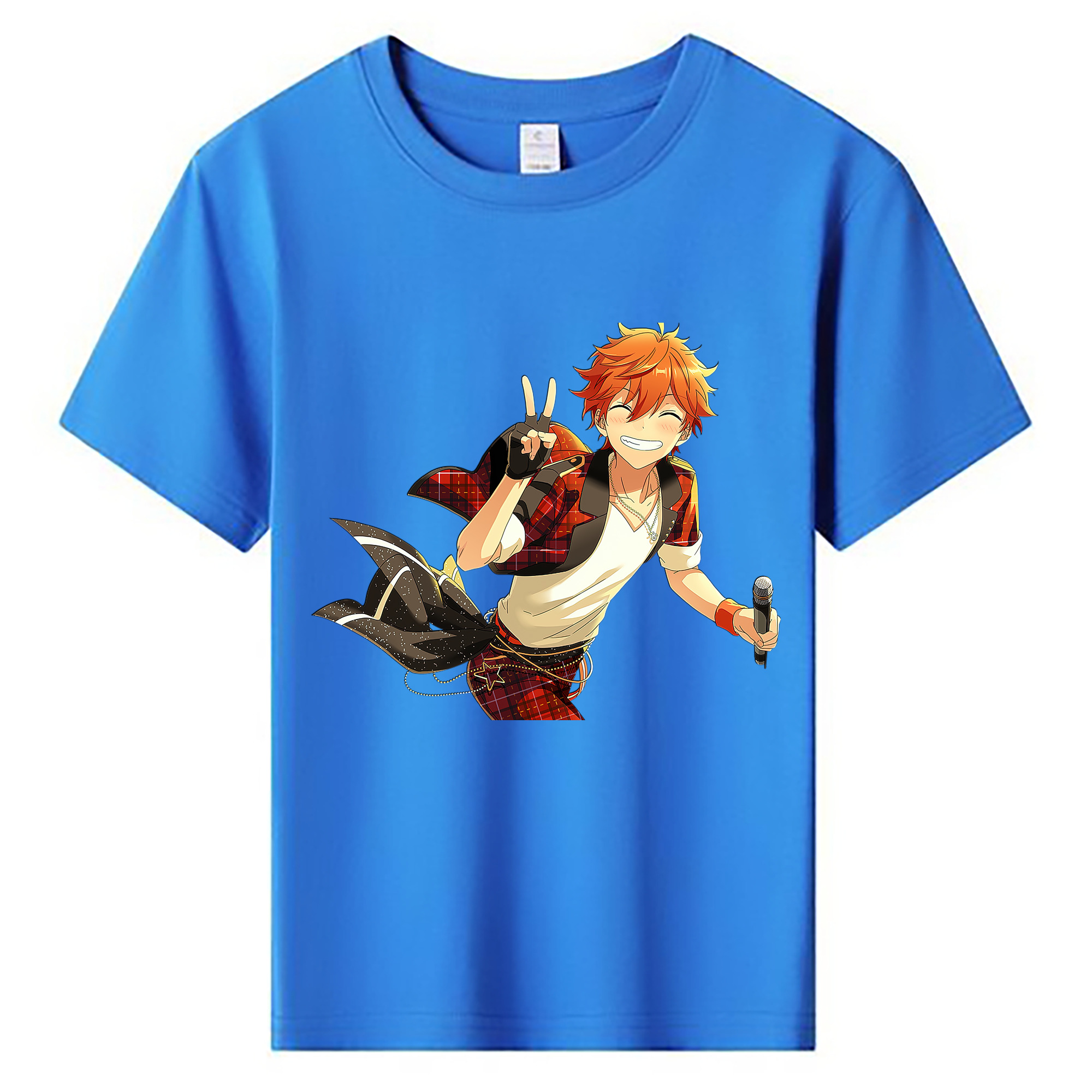 （画像用） あんさんぶるスターズ! Ensemble Stars 綿100％キッズTシャツ（フロントプリント）